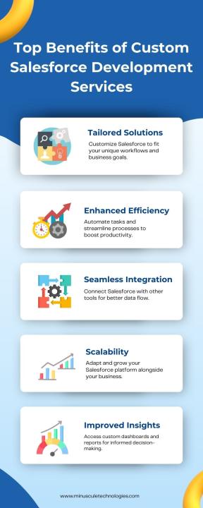 Top Benefits of Custom Salesforce Development Services