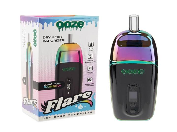 Ooze Flare Dry Herb Vaporizer – Portable Vape USA