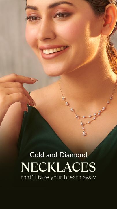 Necklace Design: Buy Latest Necklace Jewellery Online | Candere by Kalyan Jewellers