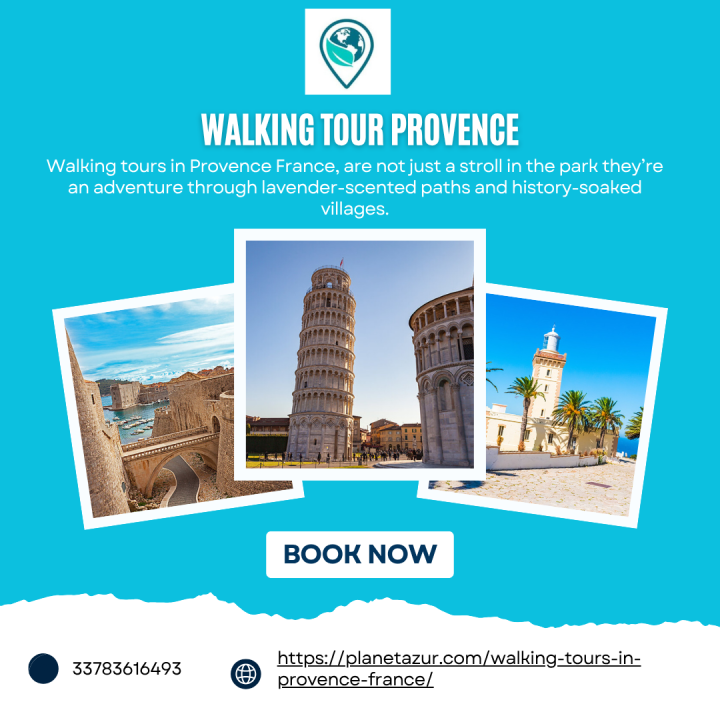 Walking Tours in Provence France by Planetazur
