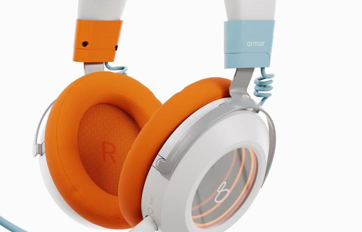 infinite mirror affect headphones