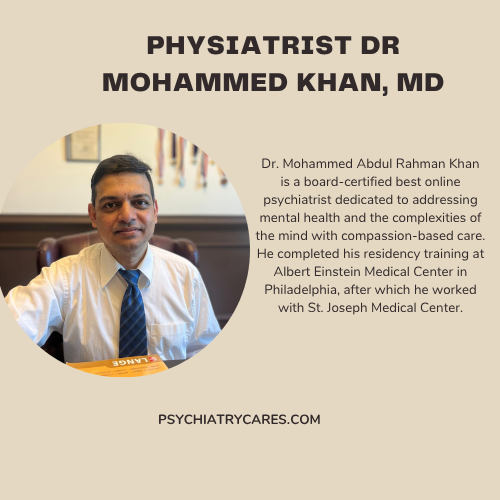 Physiatrist Dr Mohammed Khan, MD