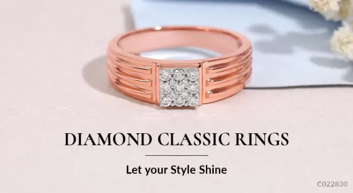 Diamond Ring: Buy Diamond Ring for Men and Women Online @ Best Prices