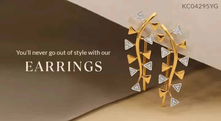 2500+ Latest Earrings Design at Best Price - Candere by Kalyan Jewellers