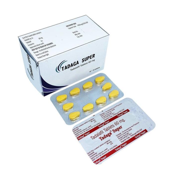 You can buy Tadaga Super 60 mg online in UK  