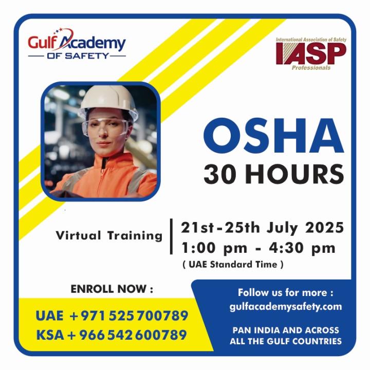 Power Your Profession with OSHA 30-Hour General Industry