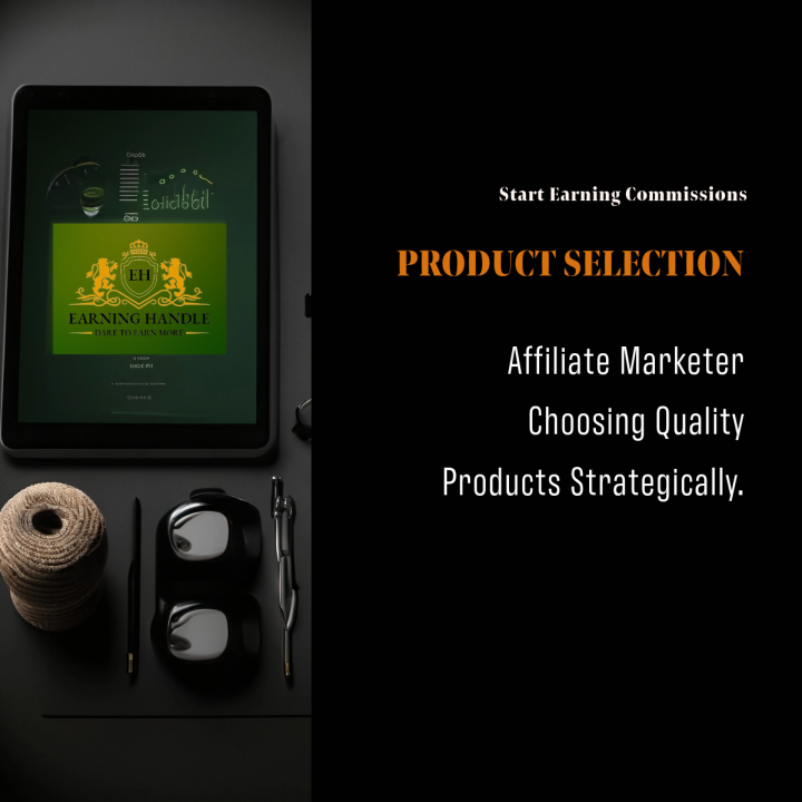 Earning Handle - Product Selection