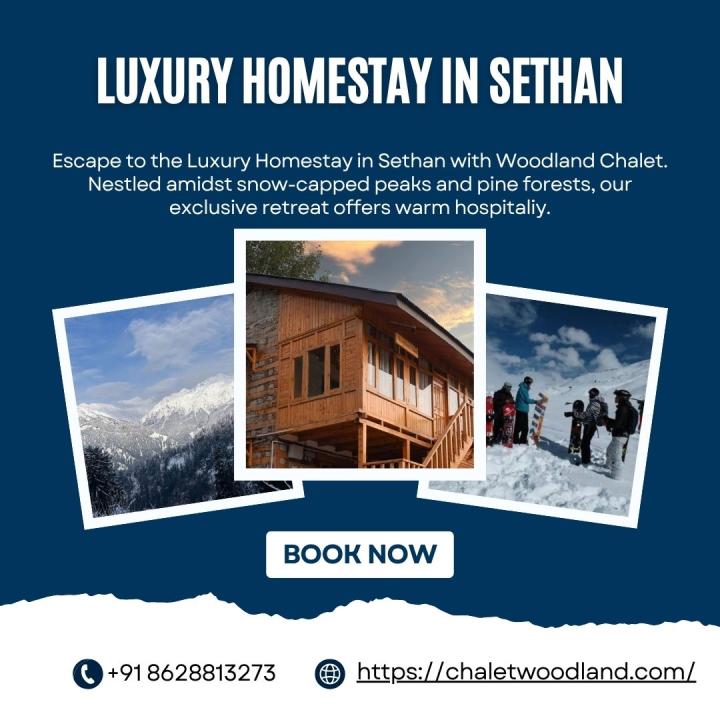  Luxury Homestay in Sethan by Woodland Chalet