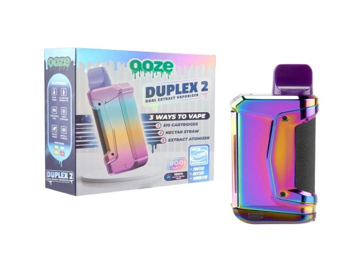 Ooze Duplex 2 – 900mAh C-Core Vaporizer with IntelliThread Technology