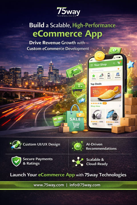 Looking for a reliable e-commerce app development company in the USA?