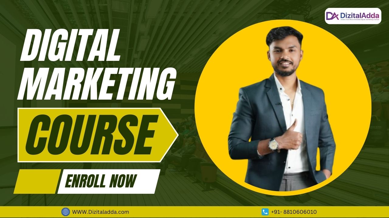 digital marketing course poster