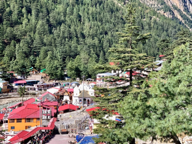 The spiritual trek, Gaumukh Tapovan trek starting point is Gangotri