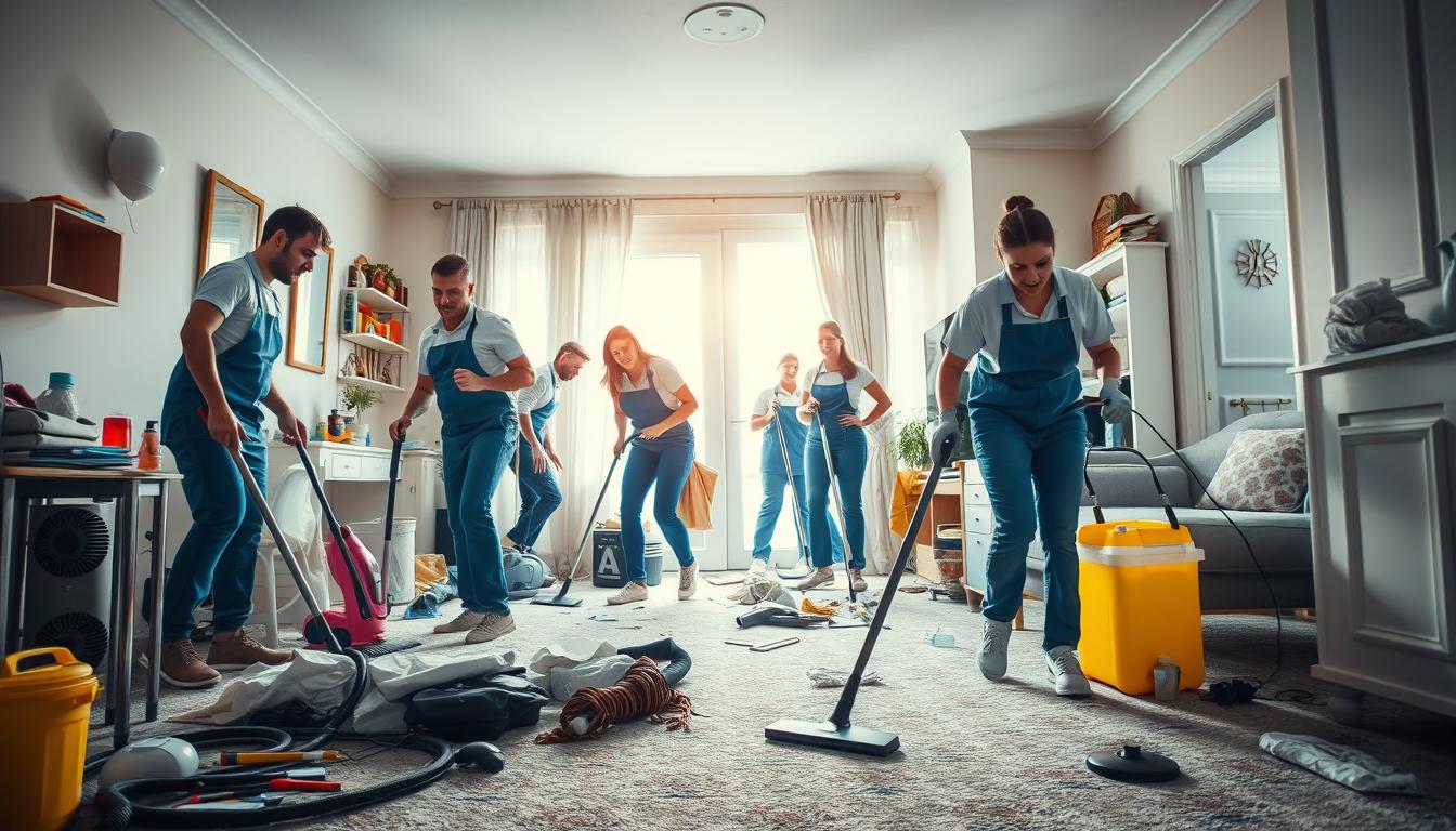 emergency house cleaning services