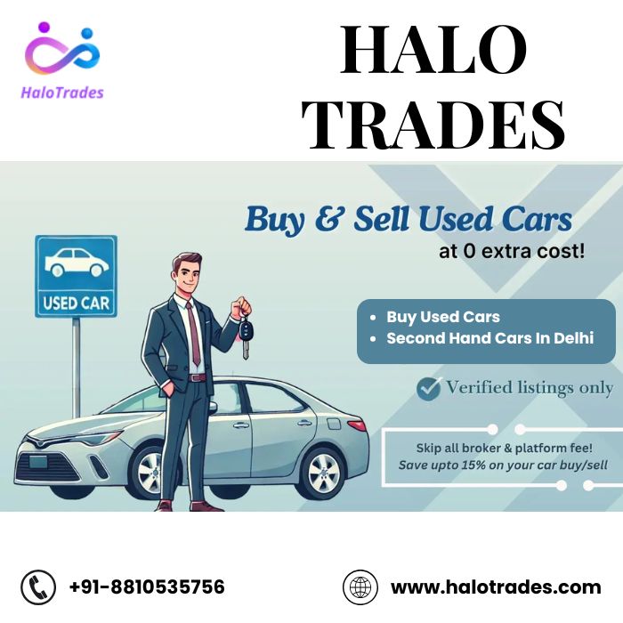 Buy Used Cars: Find the Best Second-Hand Cars in Delhi at HaloTrades