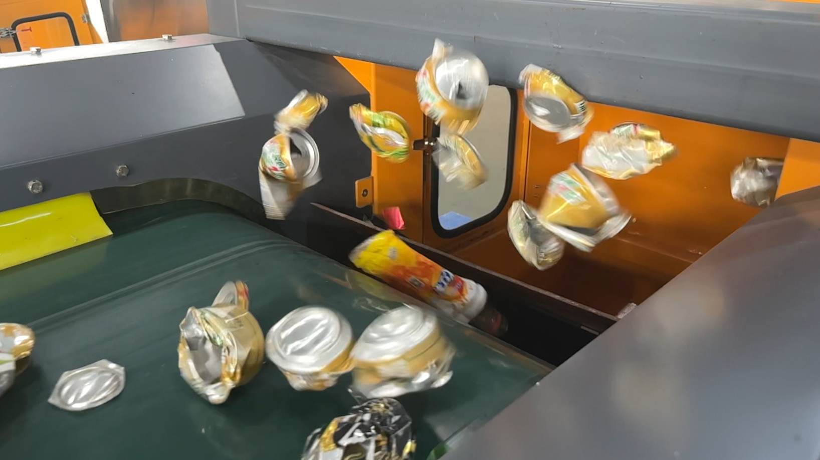 Ruijie High Efficiency Eddy Current Separator Machine For Aluminum Cans Recycling